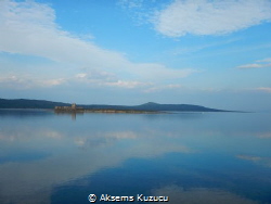An island & coast view of Cunda island, Ayvalik, Turkey by Aksems Kuzucu 